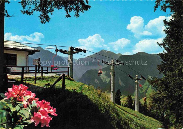 Sessellift Chairlift Telesiege Ramsberg Hippach Zillertal Tirol Gruenberg