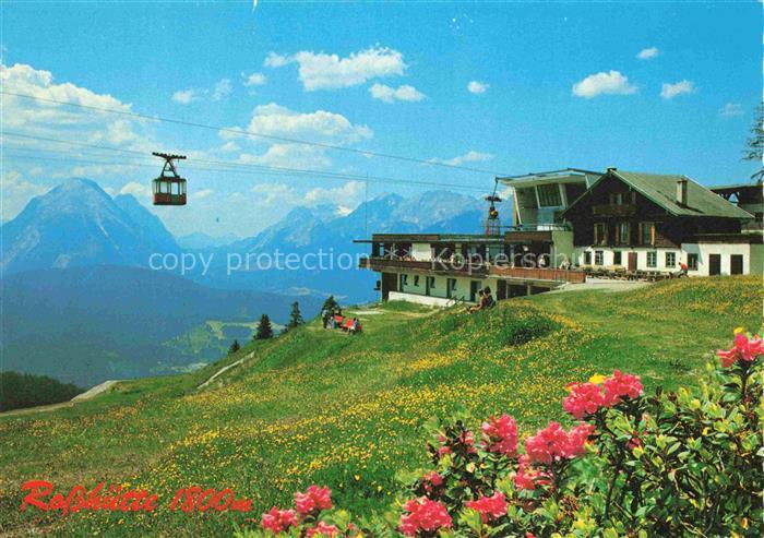 SEILBAHN Cable-Car Telepherique Rosshuette Seefeld