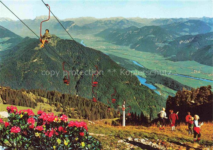 Sessellift Chairlift Telesiege Kramsach in Tirol Sonnwendjoch Bergbahn