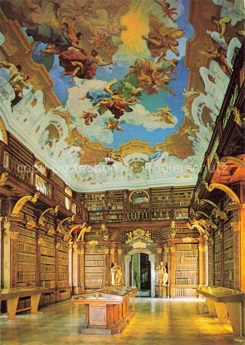Bibliothek Library Bibliotheque-- Stift Melk