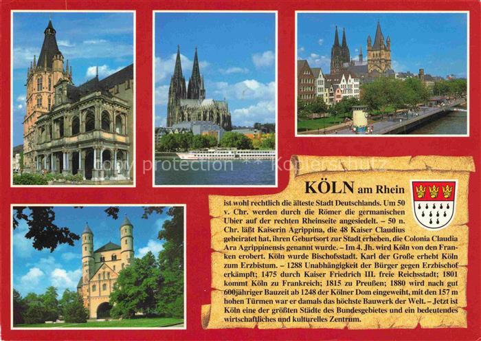 Chronik-AK Koeln am Rhein Dom