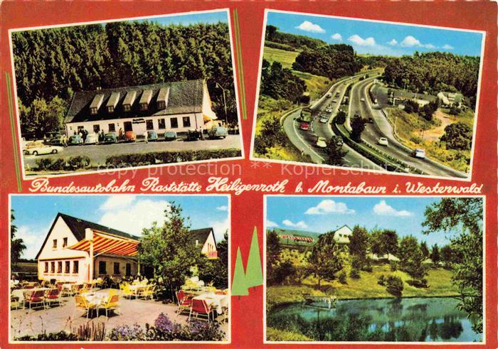 Autobahn Autostrada Autoroute Highway Raststaette Heiligenroth bei Montabaur