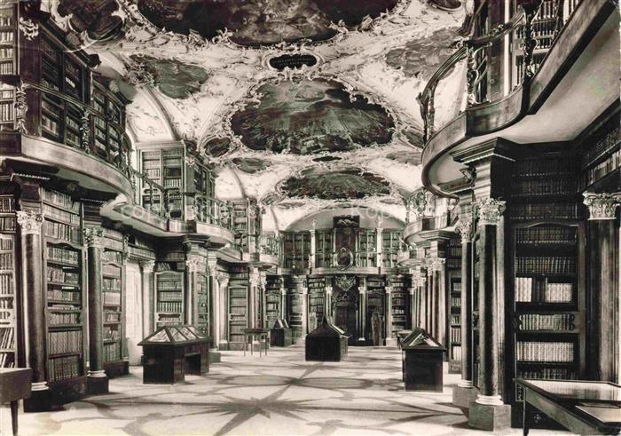 Bibliothek Library Bibliotheque-- St Gallen Schweiz