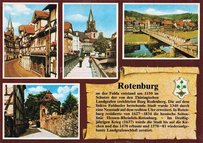 Chronik-AK Rotenburg Fulda