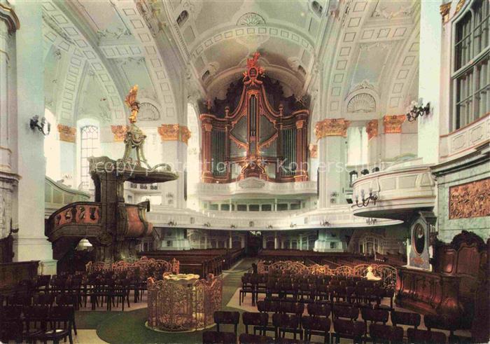 Orgel Kirchenorgel Organ Orgue Hauptkirche St. Michaelis Hamburg