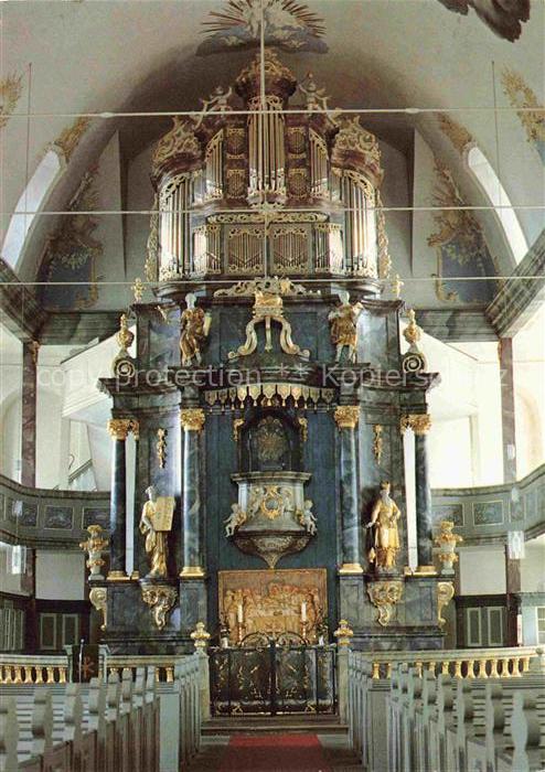 Orgel Kirchenorgel Organ Orgue Ev. luth. Kirche Uetersen Am Kloster