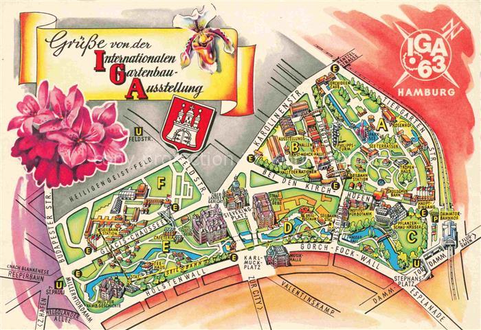 IGA Gartenbauaustellung International Hamburg Botanischer Garten Planten Blomen