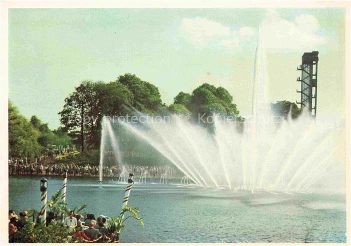 IGA Gartenbauaustellung International Hamburg Grosse Wasserspiele