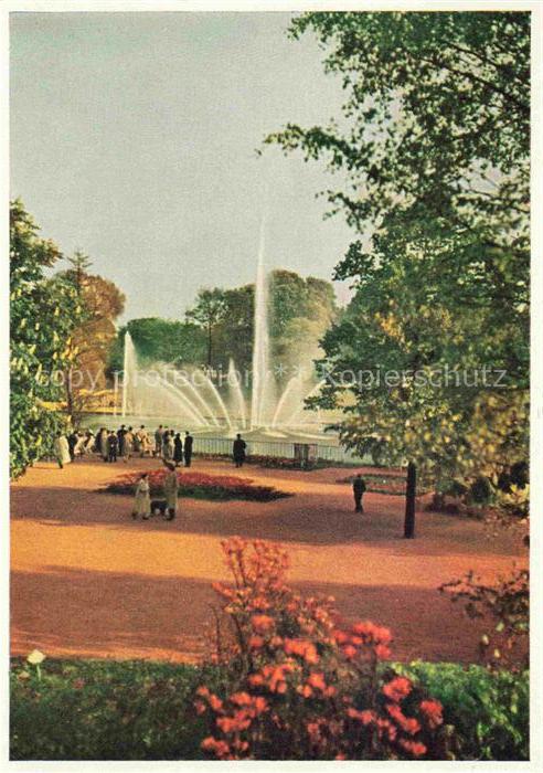 IGA Gartenbauaustellung International Hamburg Rosenhof auf Wasserspiele