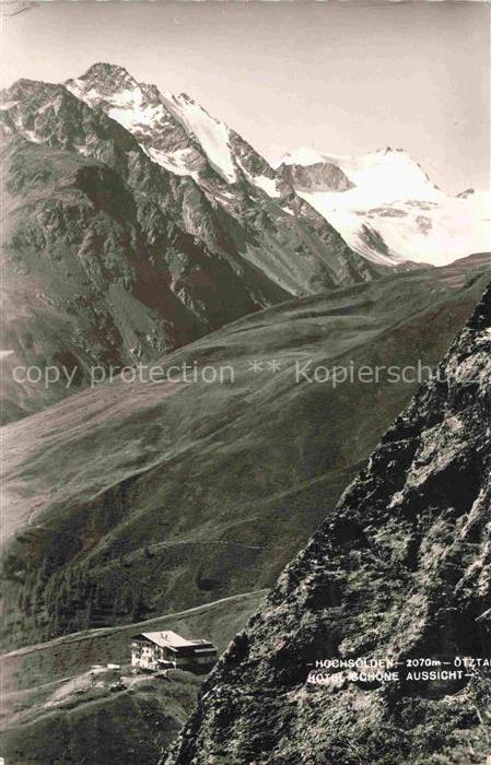 Hochsoelden oetztal Tirol AT Hotel Schoene Aussicht Panorama