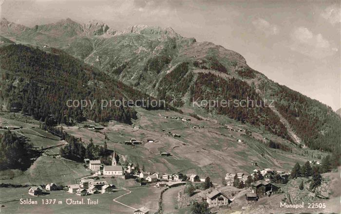 Soelden oetztal AT Panorama