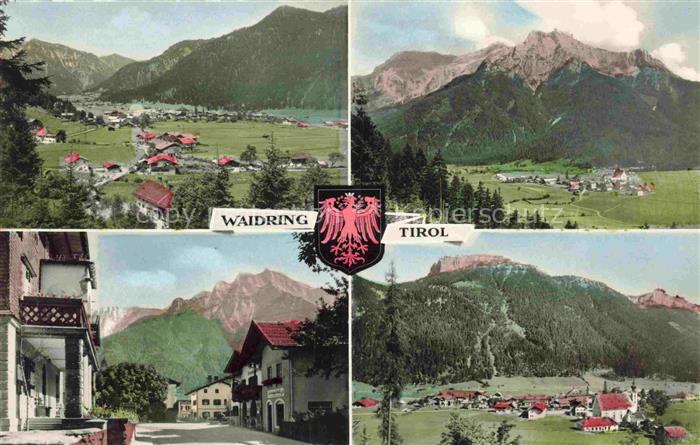 Waidring Tirol AT Panorama Ortspartie