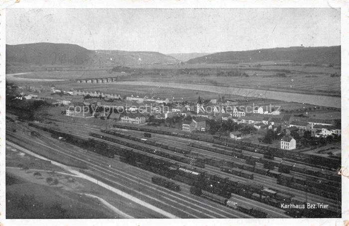 Karthaus Konz (Bz. Trier) Rheinland-Pfalz Fliegeraufnahme