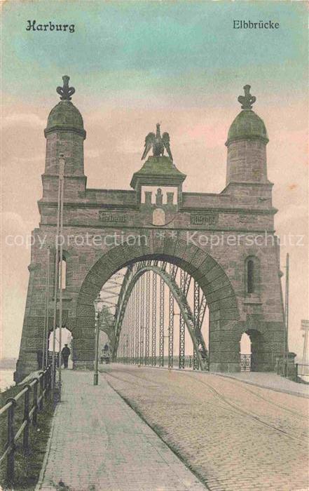 Harburg Elbe Hamburg Elbbruecke