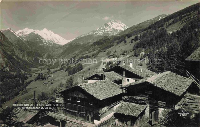 HEILIGENBLUT Kaernten AT Fleisswirtshaus Grossglockner