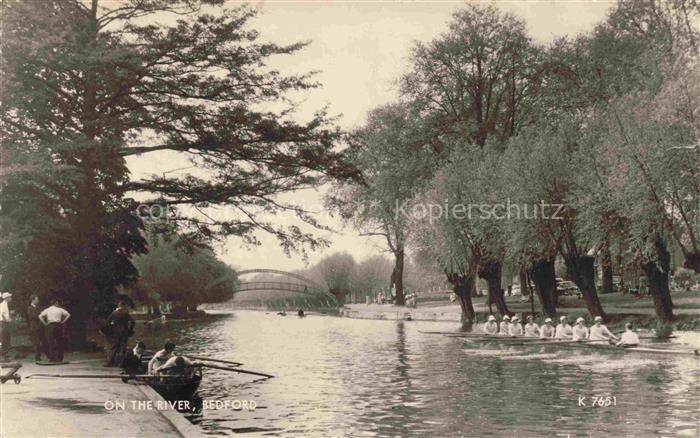Bedford Bedfordshire UK On the River