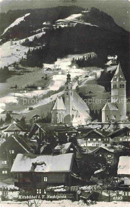 Kitzbuehel Tirol AT Nachtpiste