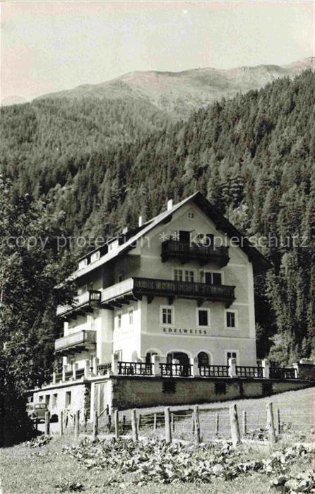 MALLNITZ Tauernbahn Kaernten AT Hotel Edelweiss