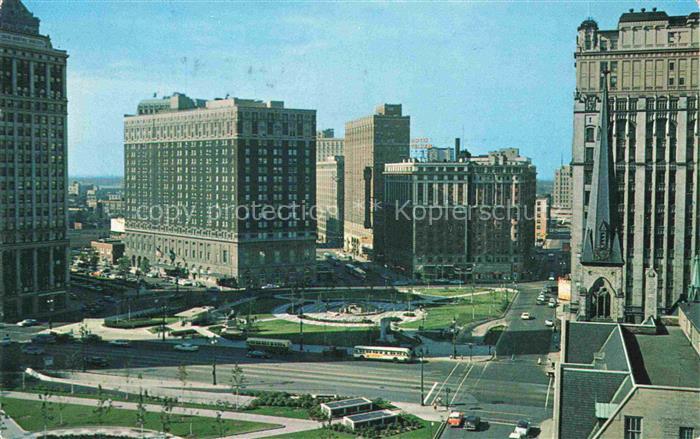 DETROIT Michigan USA Grand Circus Park