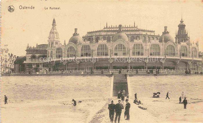 OSTENDE Oostende West-Vlaanderen Belgie Le Kursaal Feldpost