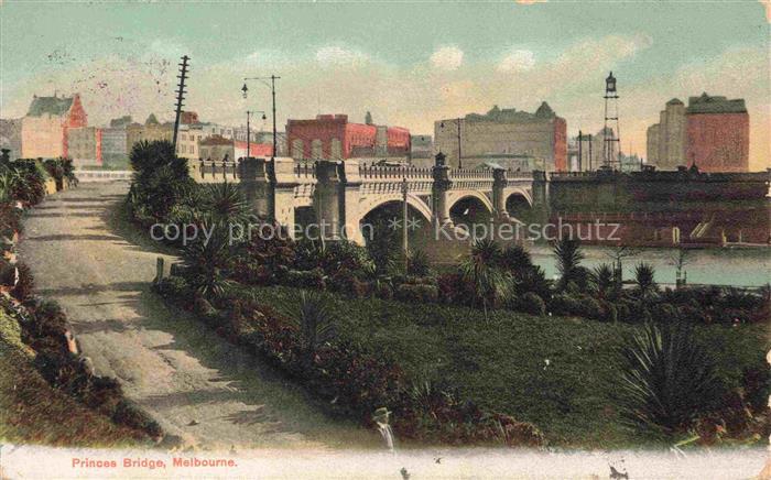 MELBOURNE  Victoria Australia Princes Bridge