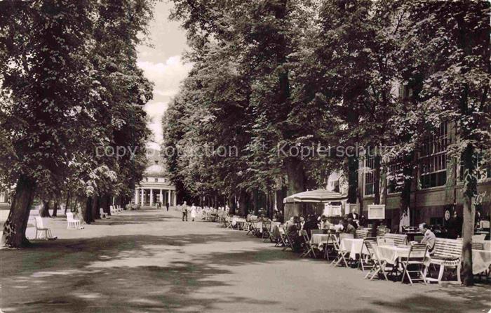 BAD PYRMONT Niedersachsen Kurpark Hauptallee