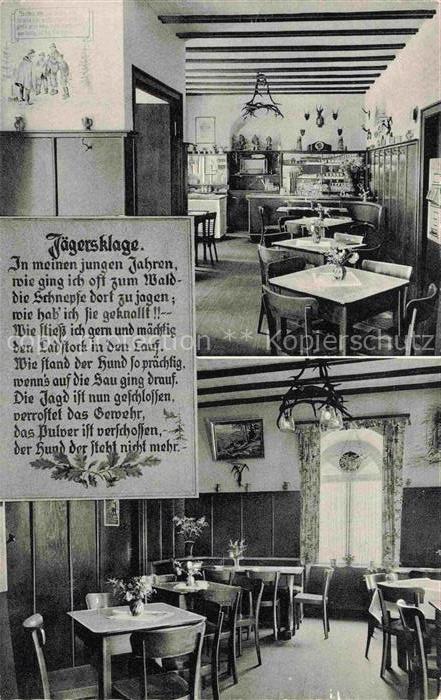 Oberlahnstein Lahnstein Gasthaus zum Forsthaus Gastraeume