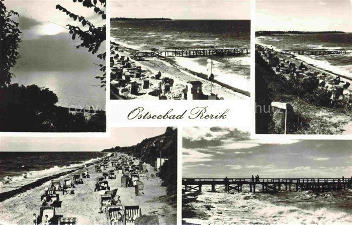 Rerik Ostseebad Seebruecke Panorama Strandpartien