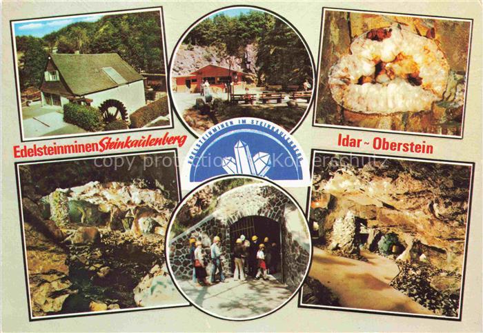Idar -Oberstein Jdar-Oberstein Rheinland-Pfalz Edelsteinminen Steinkaulenberg Te