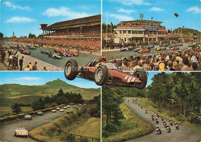 Nuerburgring Autorennstrecke Eifel Adenau Rheinland-Pfalz Rennstart Autorennen M