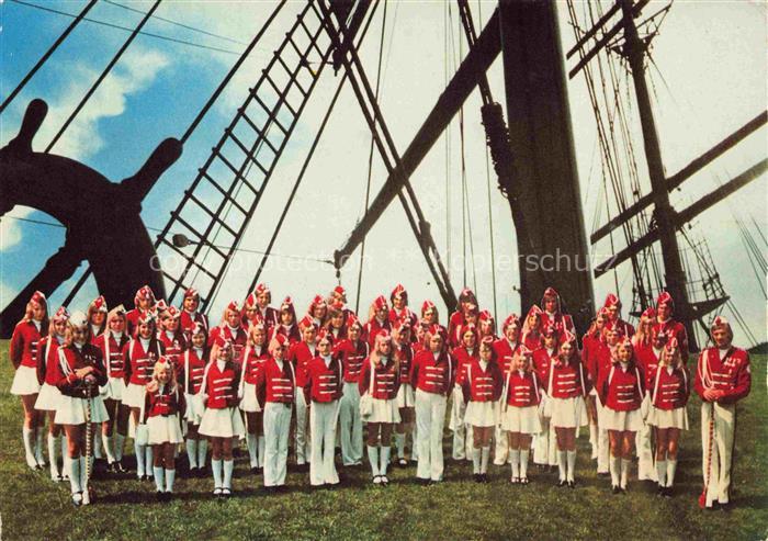 HAMBURG  CITY Spielmanns und Fanfarenzug Rot Weiss Hamburg