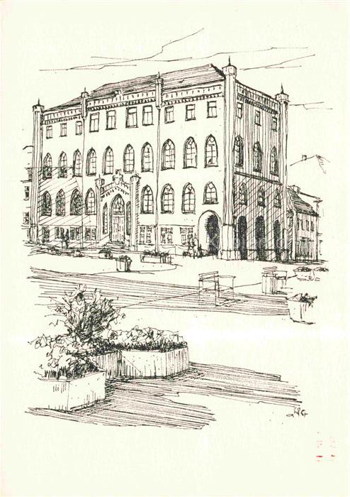 Waren Mueritz Rathaus auf dem Neuen Markt