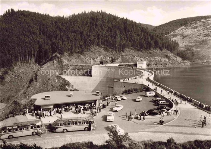 Okertalsperre Goslar Sperrmauer