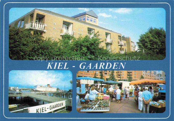 KIEL  CITY Gaarden Hafen Markt