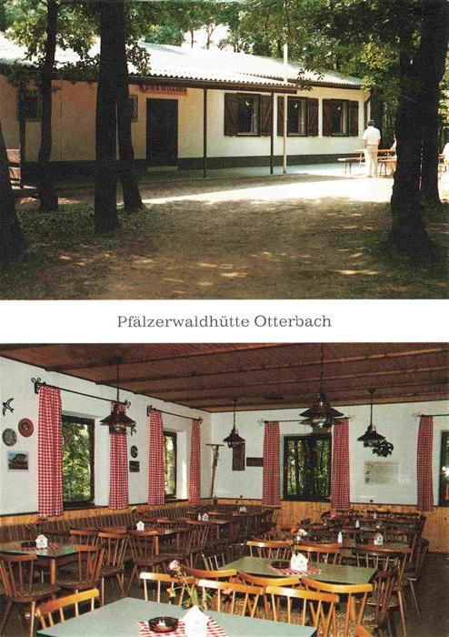 Otterbach  Pfalz Kaiserslautern Rheinland-Pfalz Pfaelzerwaldhuette Gastraum