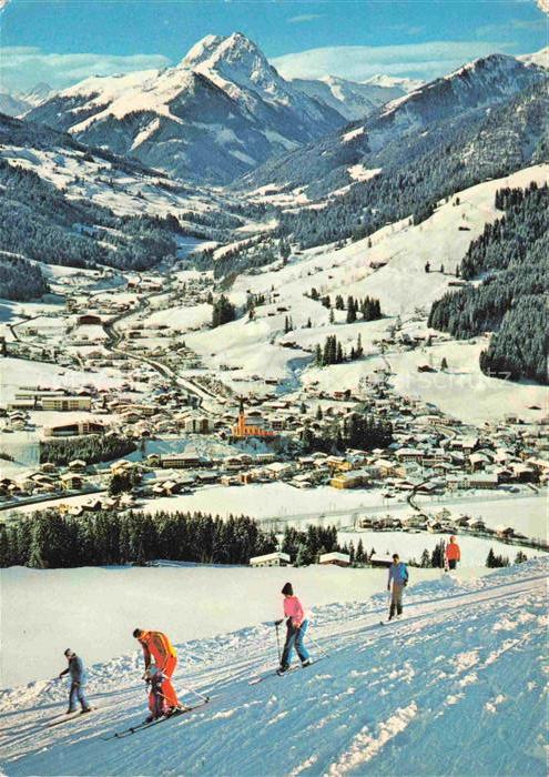 Kirchberg Tirol AT Panorama mit Gr Rettenstein