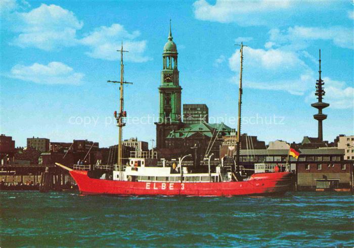 HAMBURG  CITY Feuerschif ELBE 3 Hamburg