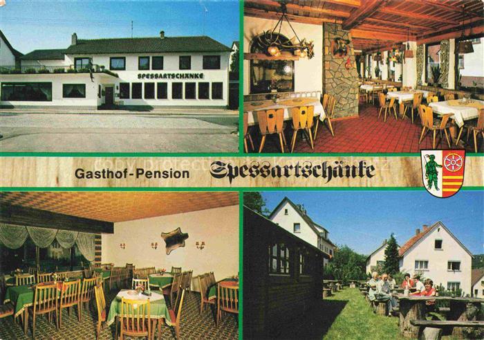 Schwartel Frammersbach Main-Spessart Bayern Gasthof Pension Spessartschaenke Gas