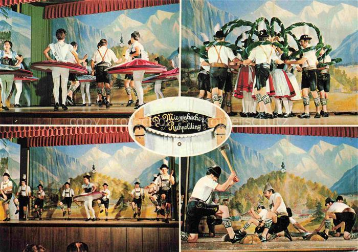 Ruhpolding Bayern Heimat-Abend Trachtengruppe d'Miesenbacher