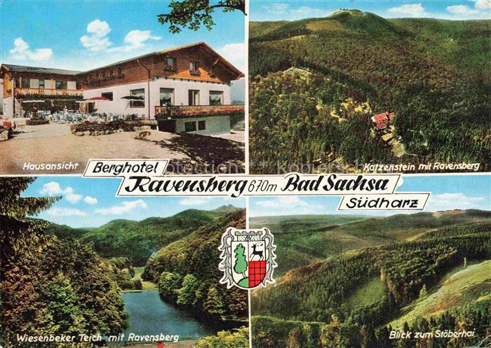 Bad Sachsa Osterode Harz Niedersachsen Berghotel Ravensberg Katzenstein mit Rave