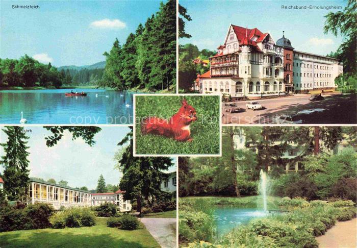 Bad Sachsa Osterode Harz Niedersachsen Schmelzteich Reichsbund Erholungsheim Kur