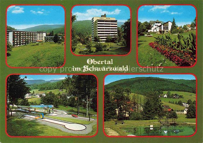 Obertal Baiersbronn Schwarzwald Freudenstadt BW Hotels Minigolf Schwanenteich