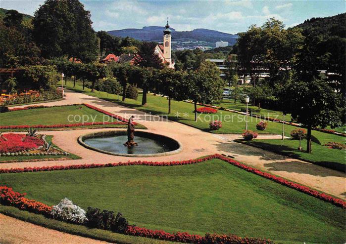 Bad Brueckenau Bayern Staatsbad Parkanlage
