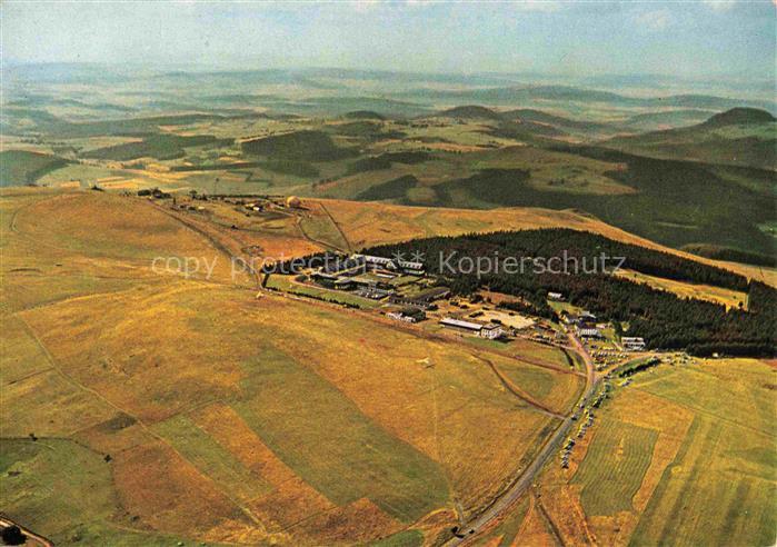 Wasserkuppe Rhoen Hessen Fliegeraufnahme