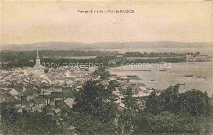 Fort-de-France Martinique Vue generale