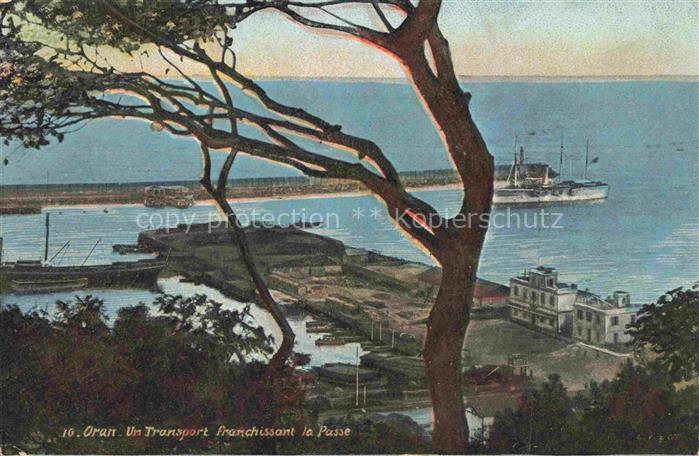 ORAN Algerie Un Transport Franchissant la Passe