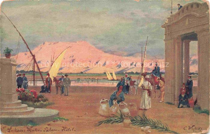 LUXOR Louqsor Louksor Egypt Winter Salave Hotel