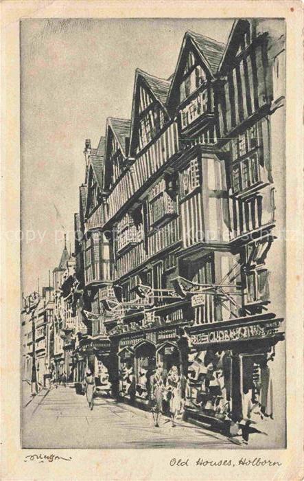 Holborn  Camden LONDON UK Old Houses