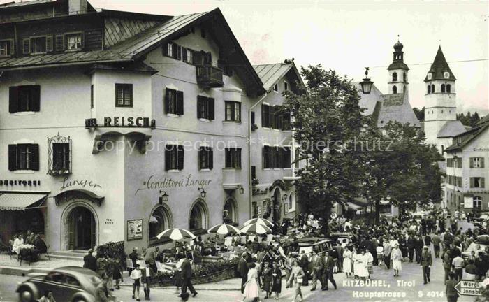 Kitzbuehel Tirol AT Hauptstrasse Cafe Langer
