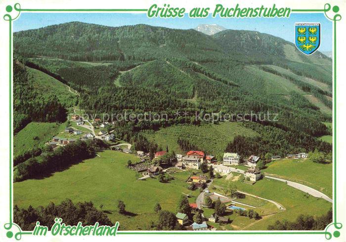 Puchenstuben Niederoesterreich AT Fliegeraufnahme